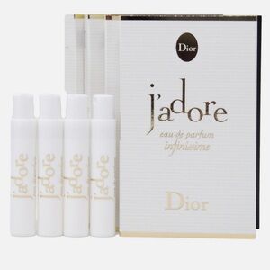 DIOR J'ADORE INFINISSIME x 4 women’s travel size samples bundle BRAND NEW